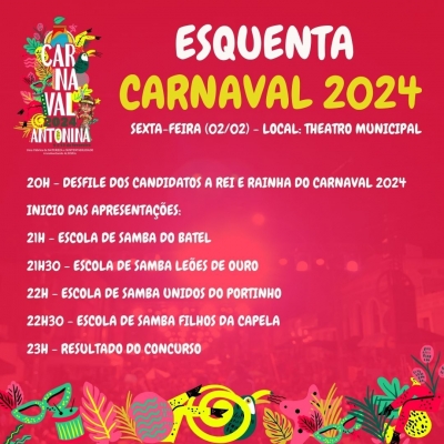 Esquenta para o Carnaval 2024