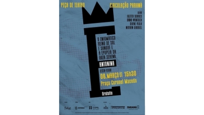 Antonina recebe espetáculo teatral gratuito nesta sexta-feira!