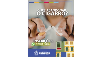 Programa de Tabagismo do SUS oferece tratamento gratuito em Antonina