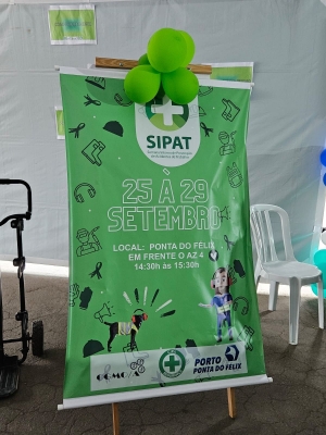 Prefeitura de Antonina participa da Semana SIPAT Prevenção Acidente de Trabalho 