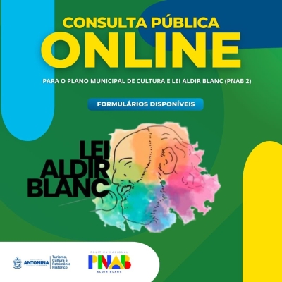 Prefeitura de Antonina divulga consulta pública para o Plano Municipal de Cultura e Lei Aldir Blanc (PNAB 2) 