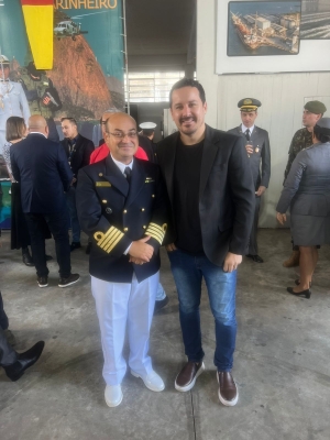 A cidade Antonina esteve representada na cerimônia da Marinha do Brasil em homenagem à Batalha Naval do Riachuelo