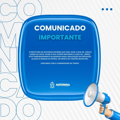 COMUNICADO IMPORTANTE