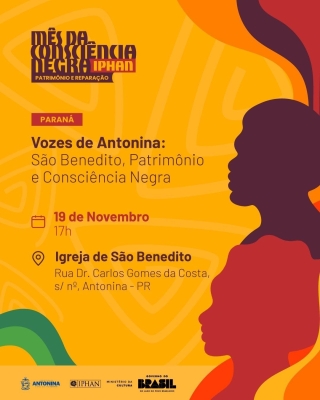 Antonina promove encontro sobre São Benedito, patrimônio e consciência negra