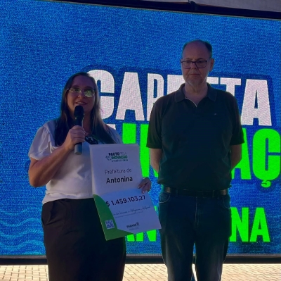 Antonina recebe a Carreta da Inovação e reforça compromisso com o desenvolvimento tecnológico
