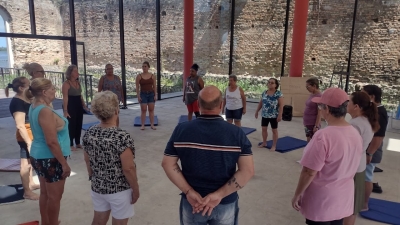UNAPI promove aula especial de bioenergética integrada com Yoga no Armazém Macedo     