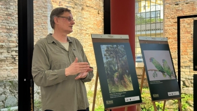 Exposição itinerante sobre animais ameaçados da Mata Atlântica chega a Antonina