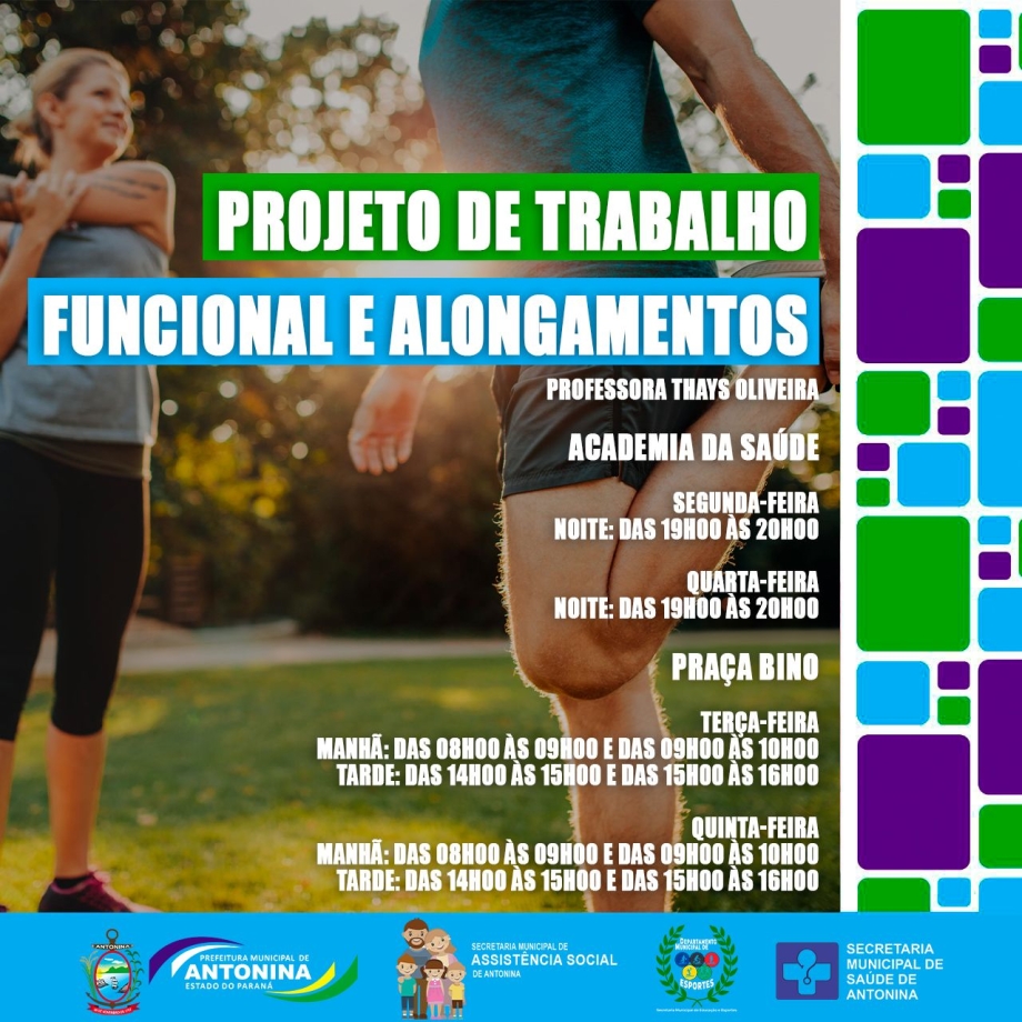 Prefeitura de Antonina, realiza diversos projetos e ações no município, projetos que visam o bem-estar, lazer e cultura 